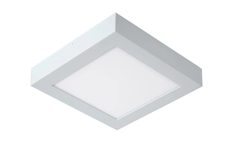 Lucide BRICE-LED - Deckenleuchte Badezimmer - LED Dim. - 1x22W 3000K - IP44 - Weiß - UIT